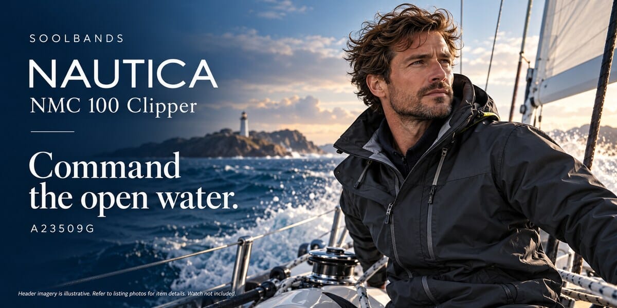SOOLBANDS Nautica NMC 100 Clipper A23509G — Command the open water